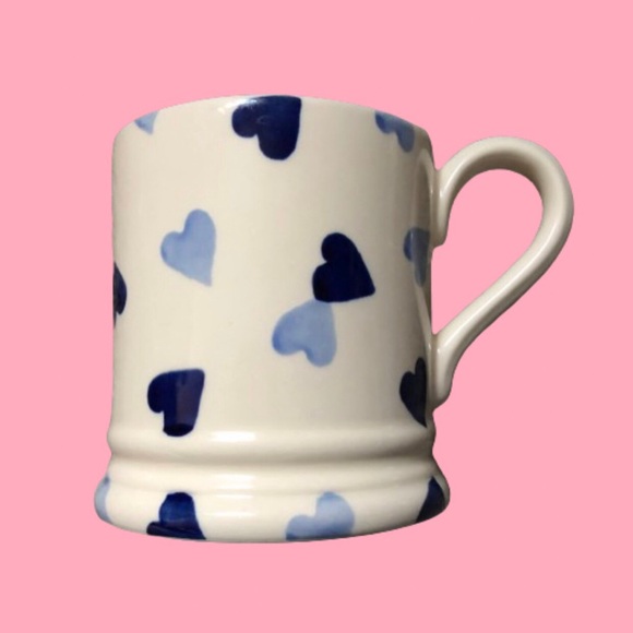 Emma Bridgewater Other - Emma Bridgewater blue hearts pottery mug Made In England